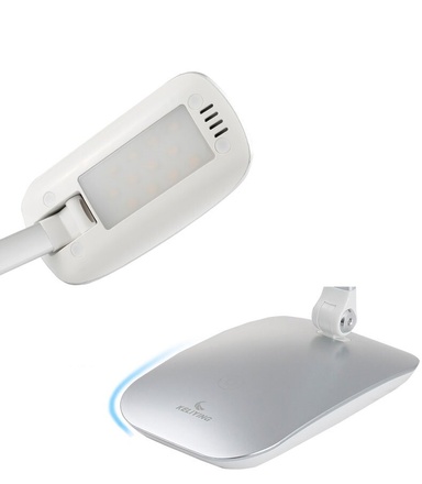 Белая настольная LED лампа Keliying LM05  + USB
