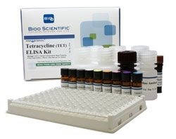 Тесты MaxSignal TETRACYCLIN TEST KIT (TET) на определения остатков антибиотиков группы тетрациклинов, 210607, В наличии